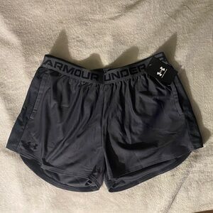 Under Armour Charcoal Gray Performance Shorts
